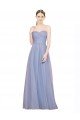 Cheap Strapless Sweetheart A-Line Tulle Bridesmaid Dress with Low Back Sydney