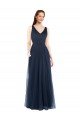 Cheap V-Neck Soft and Simple Tulle Bridesmaid Dress Sydney