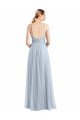 Cheap Spaghetti Straps V-Neck Slim A-Line Tulle Bridesmaid Dress Sydney