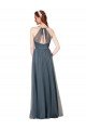 Cheap Beach-inspired Sweetheart Tulle Long Bridesmaid Dress Sydney
