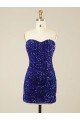Cheap Short Sweetheart Velvet Sequin Homecoming Dress / Prom Dress Sydney