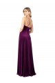 Cheap Draped Neckline Spaghetti Straps Formal Velvet Bridesmaid Dress / Prom Dress Sydney