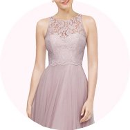 Cheap Illusion Neck Bridesmaid Dresses Sydney